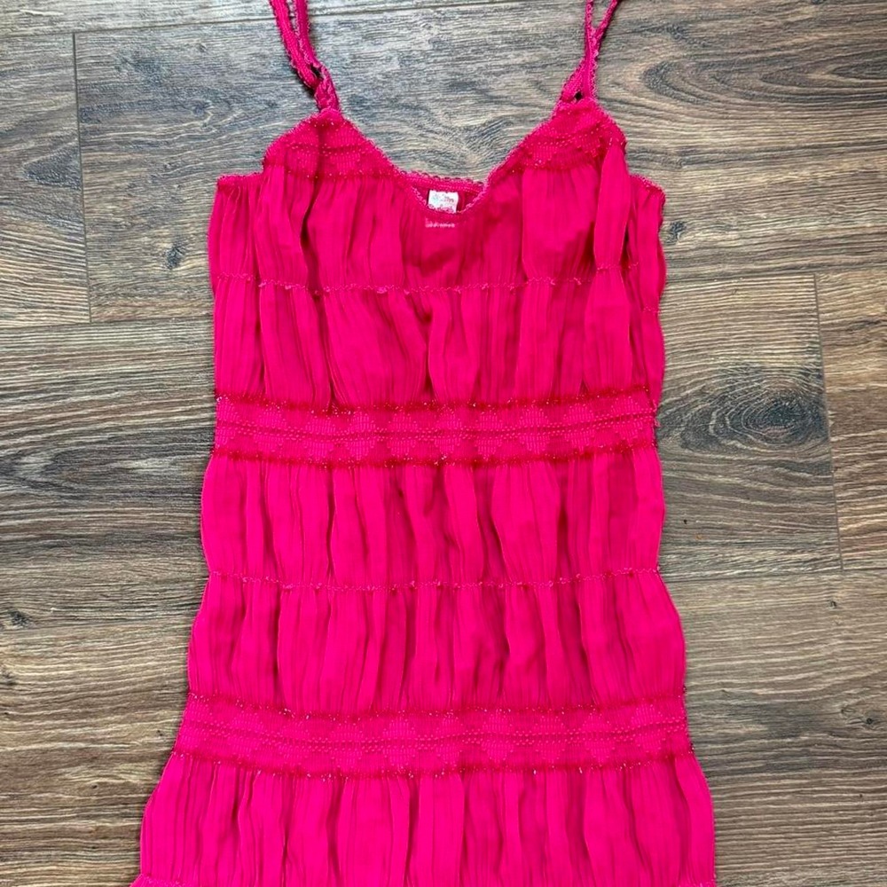 Native Pink Lace Cami Top
